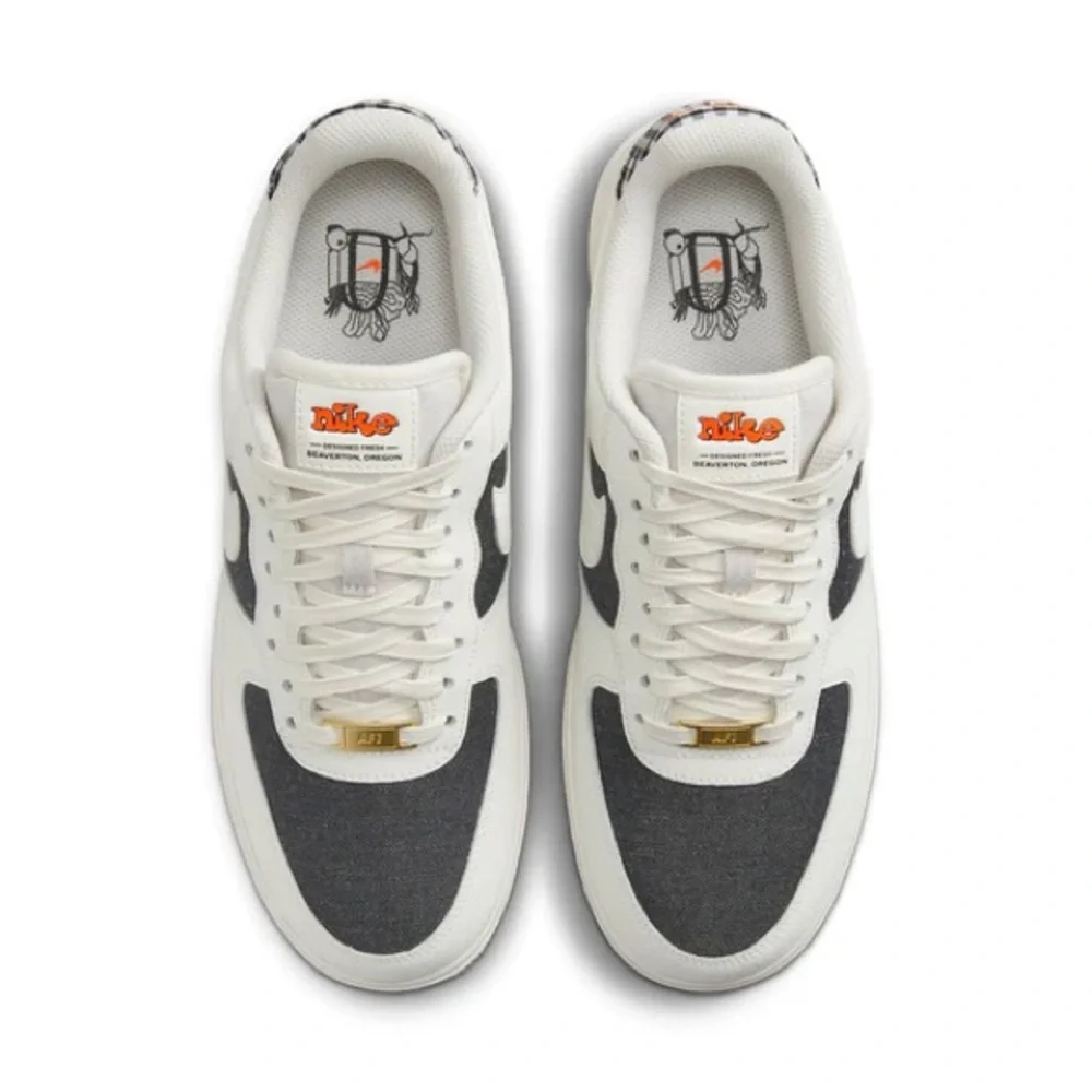 Nike Air Force 1 Low '07 Farmer's Market Designed Fresh Sneakers Men's Size 11 - Picture 3 of 13